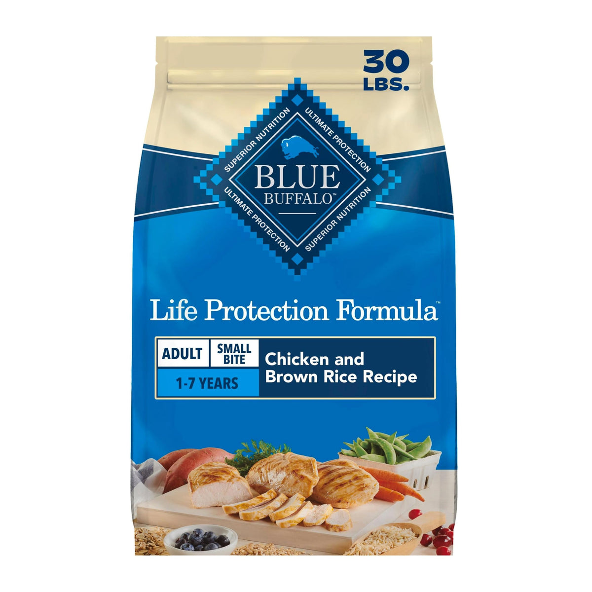 Blue Buffalo Life Protection Formula Chicken Adult Dry Dog Food, 5 lb