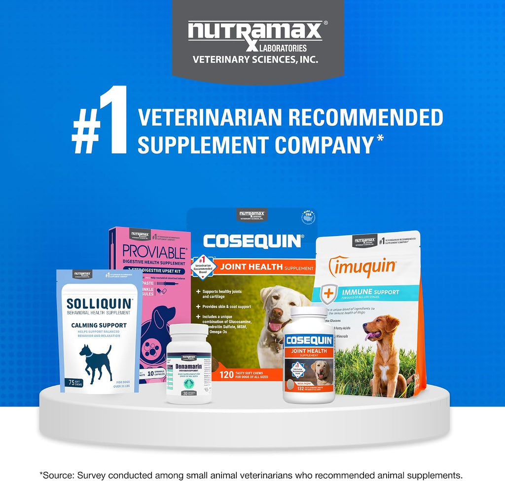 Nutramax Cosequin Joint Supplement for Dogs, Chewable Tablets, 132ct