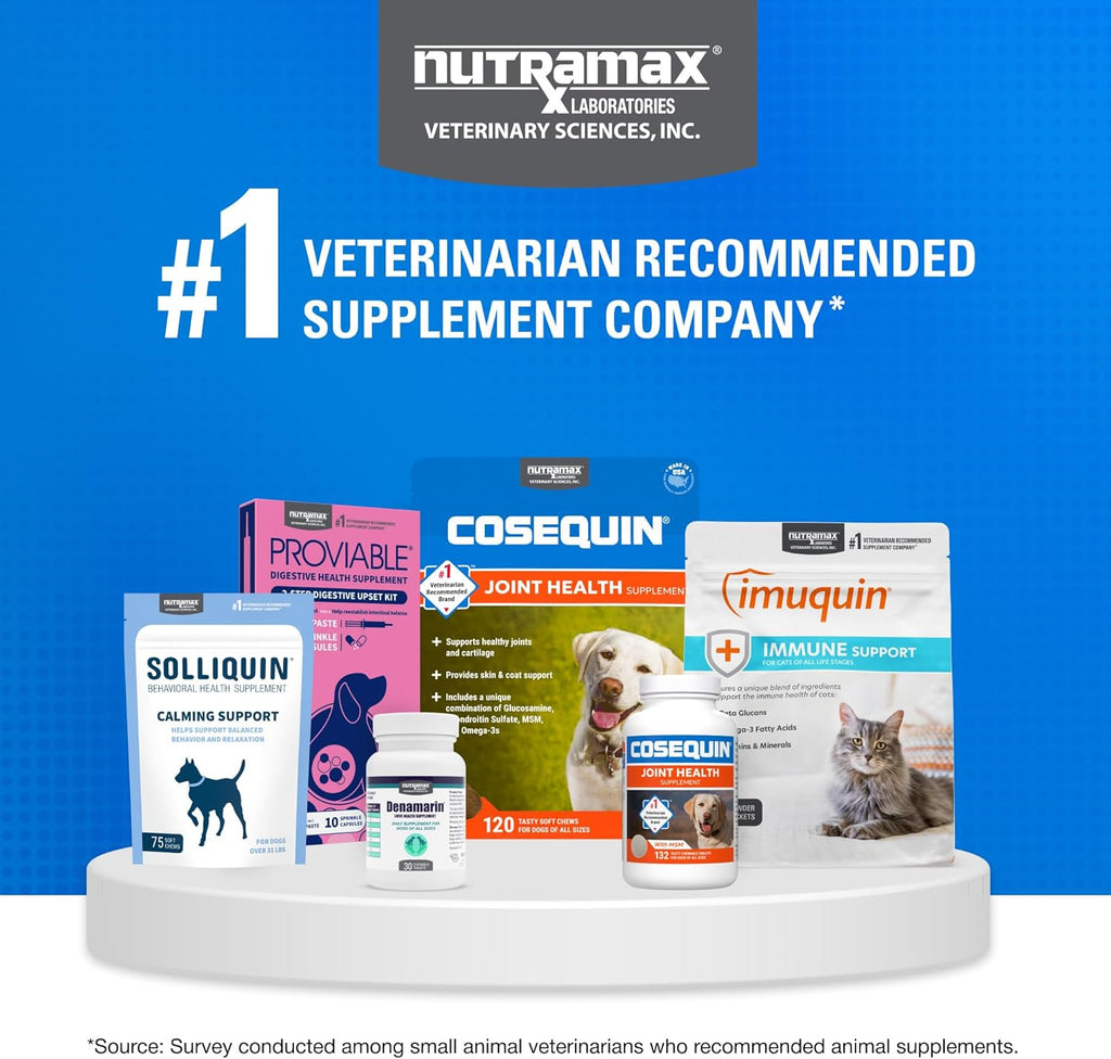 Nutramax Cosequin Joint Supplement for Dogs, Chewable Tablets, 132ct