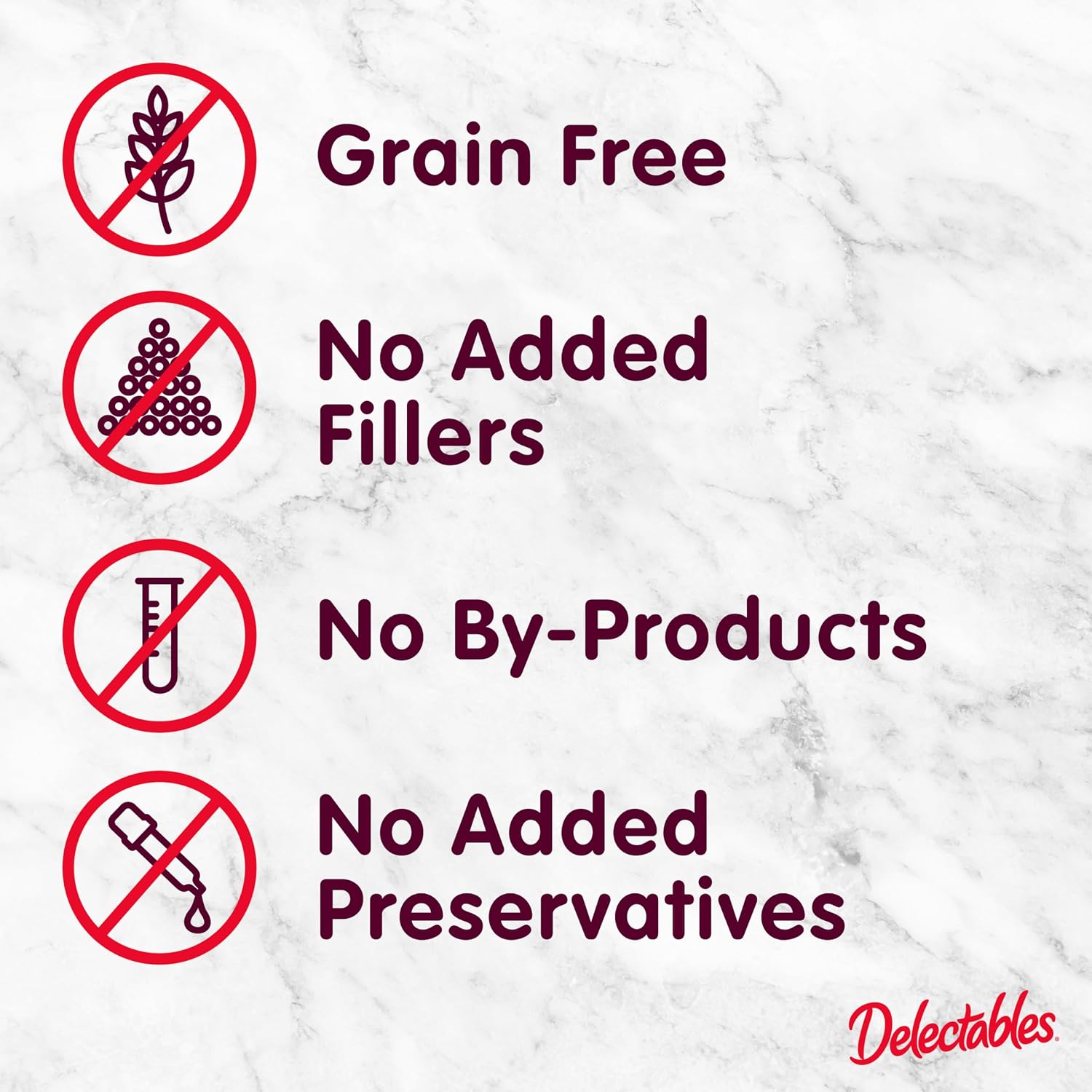 Delectables Lickable Treat Bisque Wet Cat Treat Variety Pack, Food Topper, Hydrating, Grain-Free, No Fillers, No By-Products, No Added Preservatives, 1.4oz Pouch, 30ct