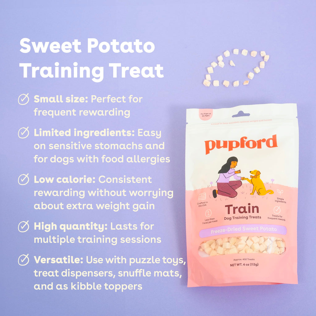 Pupford Freeze Dried Training Treats for Dogs & Puppies (Chicken, 4 oz)