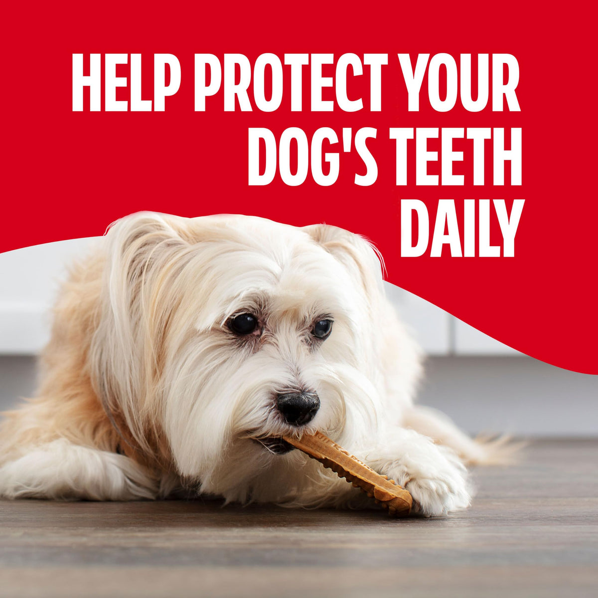 Milk-Bone Brushing Chews, Small/Medium, Original Flavor, 35 Dental Treats