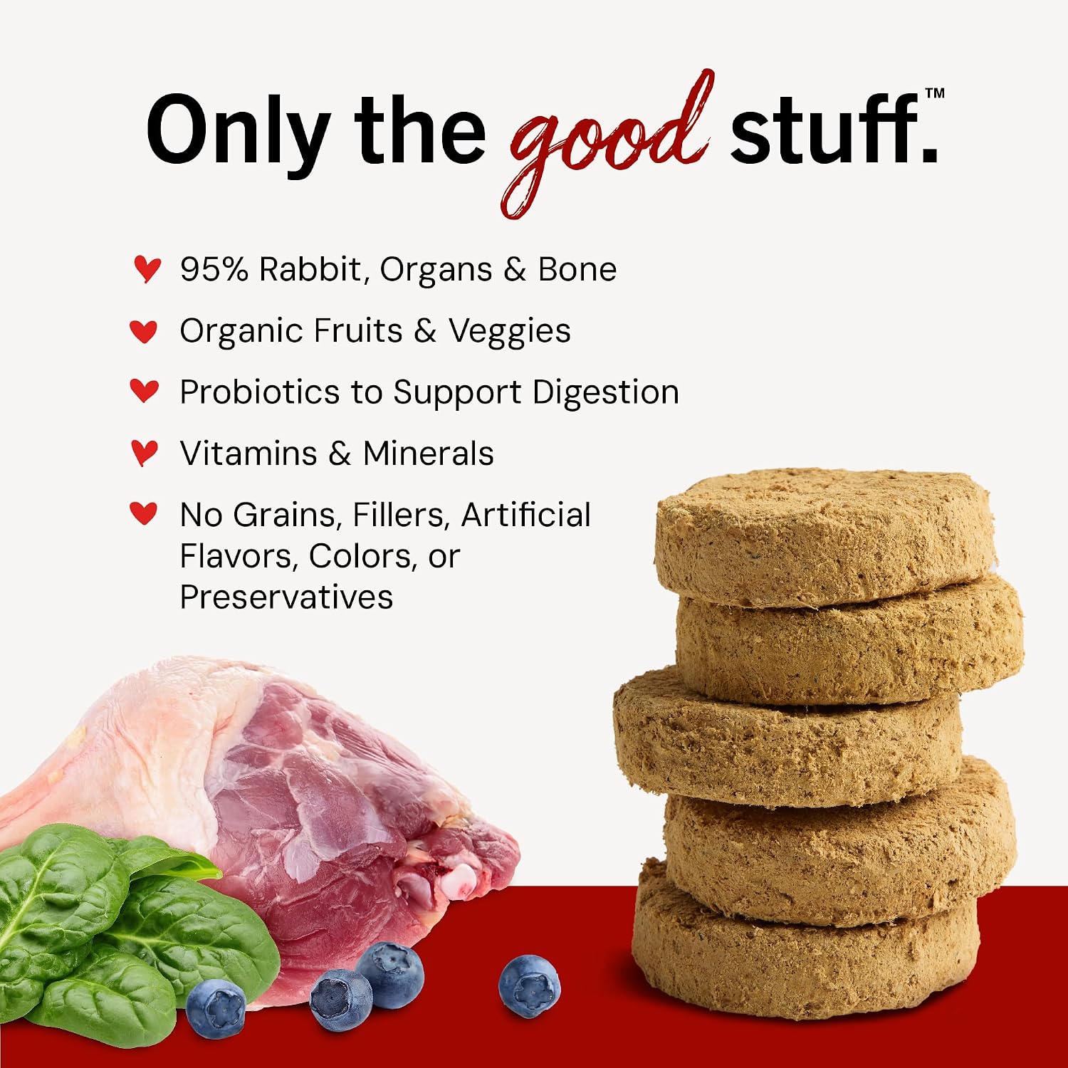 Stella & Chewy’s Freeze Dried Raw Dinner Patties – Grain Free Dog Food, Protein Rich Stella’s Super Beef Recipe – 5.5 oz