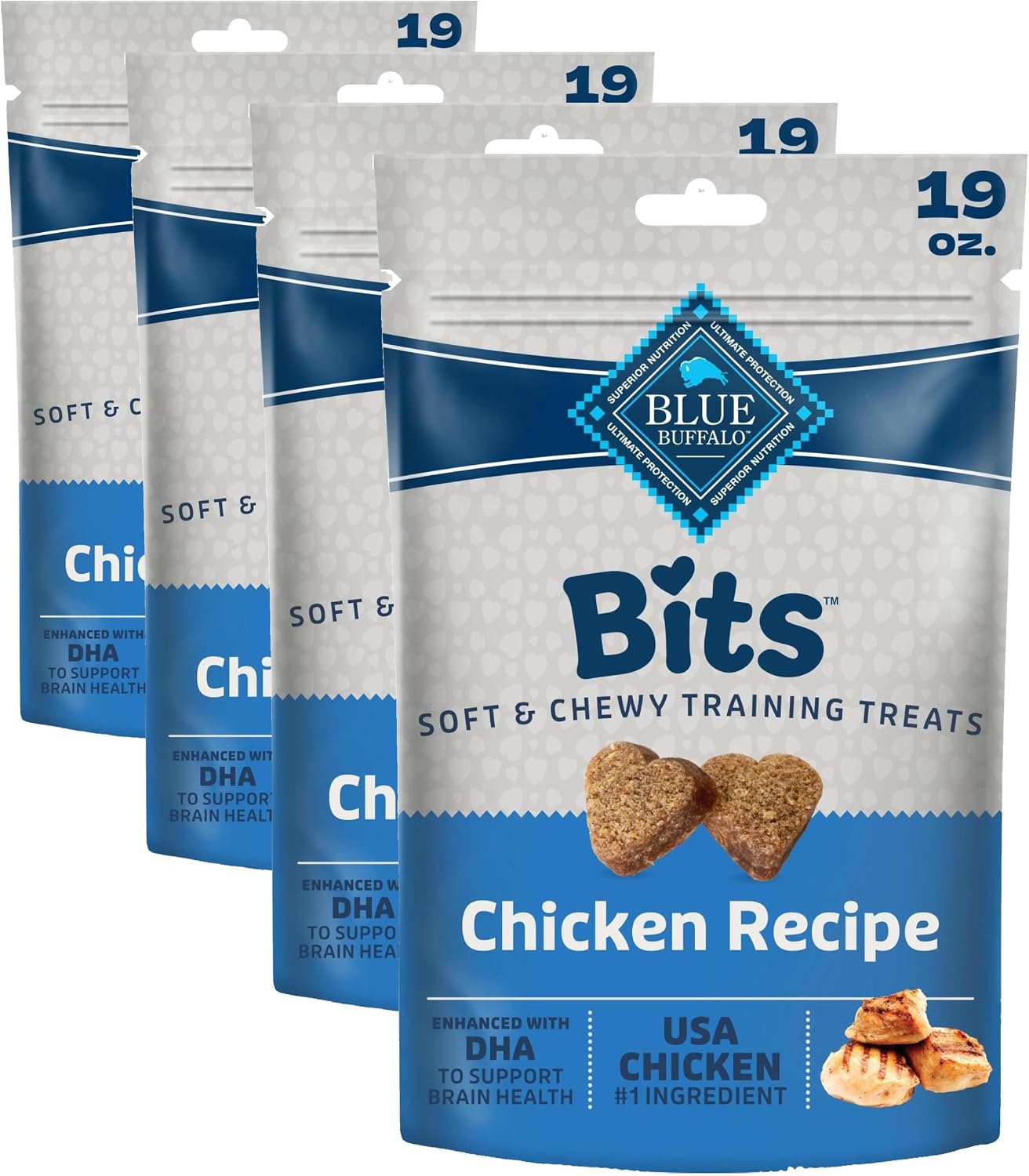 Blue Buffalo Bits Chicken Training Treats, 19 oz