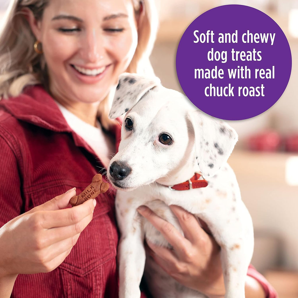 Milk-Bone Soft & Chewy Dog Treats, 25 Oz. Canister