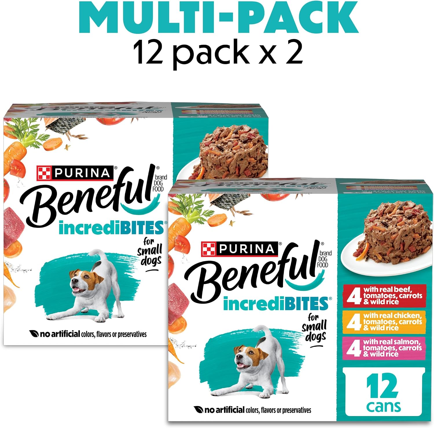 Purina Beneful Small Breed Wet Dog Food Variety Pack, (30) 3 oz Cans