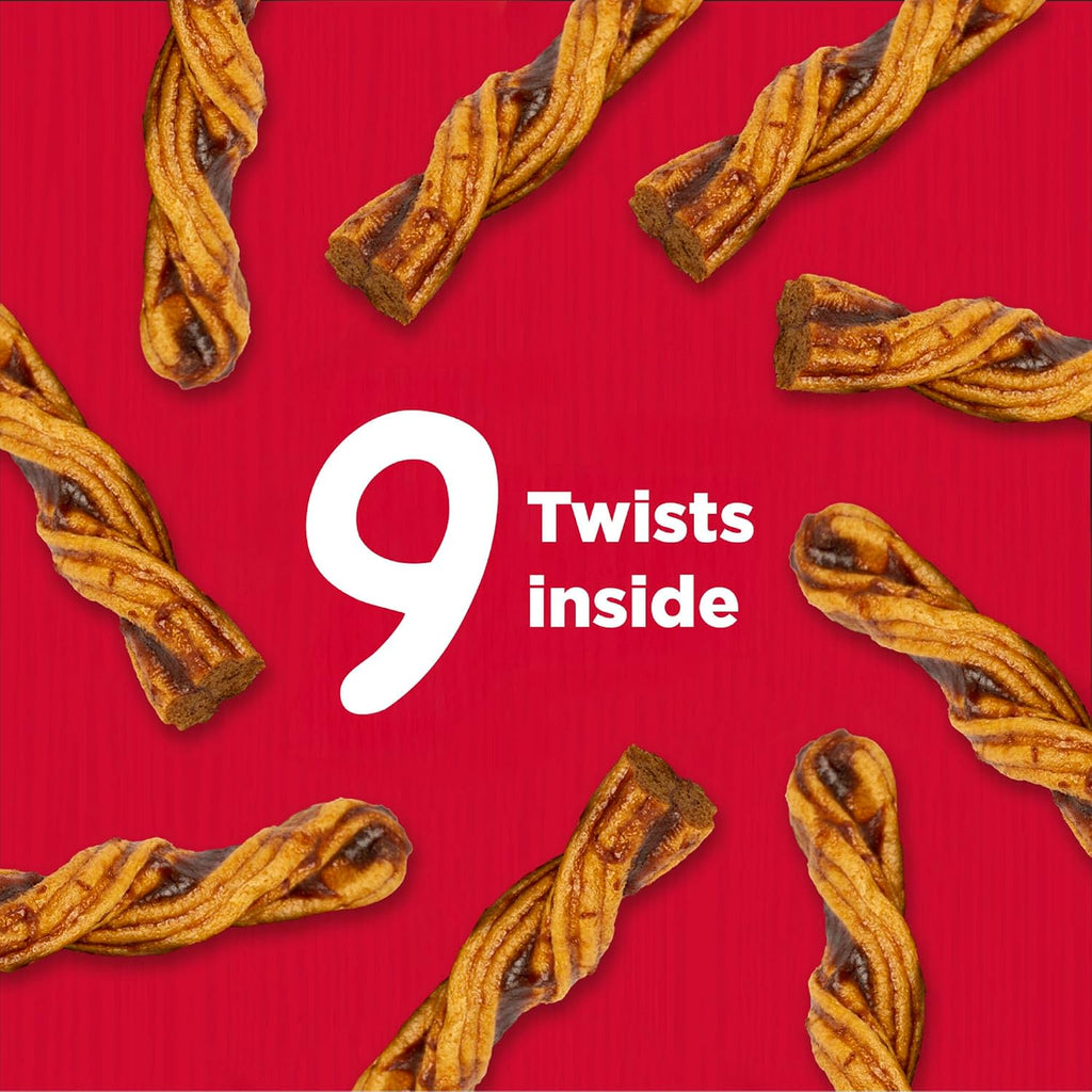 Country Kitchen Rawhide Free, Beef Twists Dog Chews, 9 Count (Pack of 12)