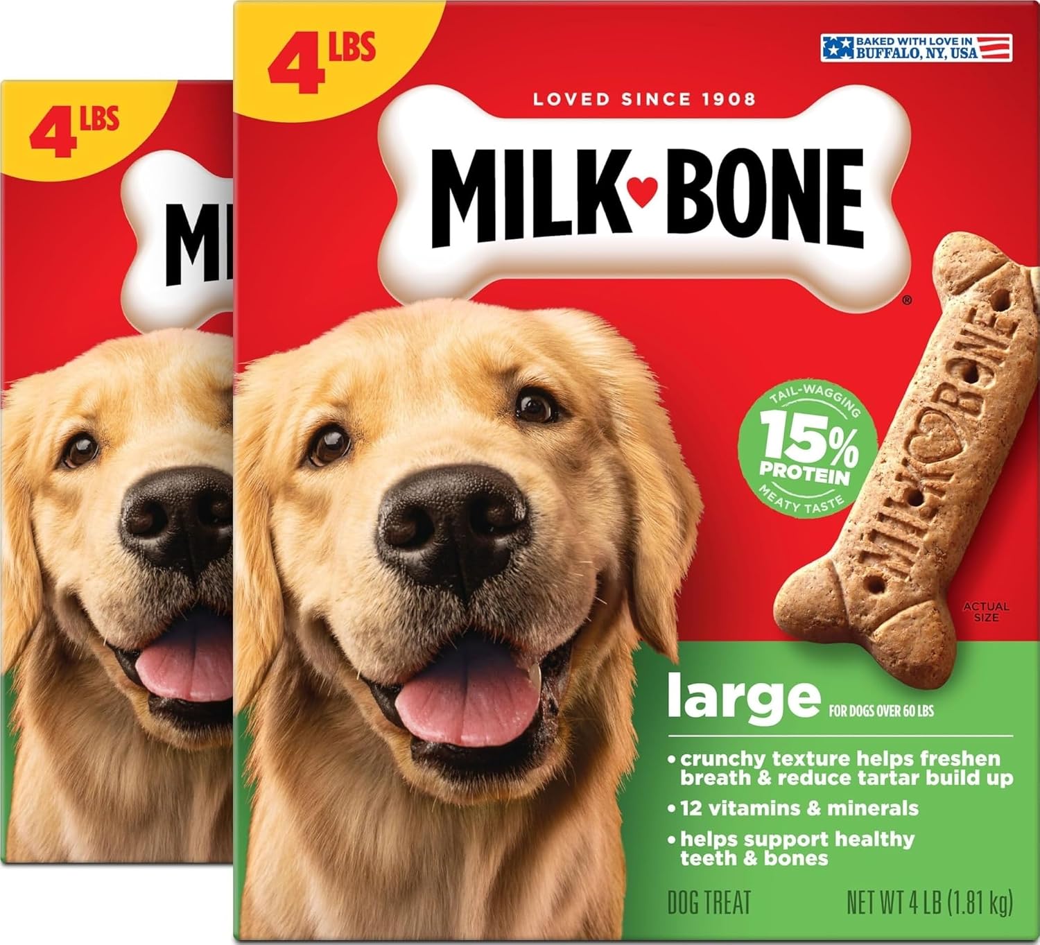 Milk-Bone Original Medium Dog Biscuits, 10 lb Box