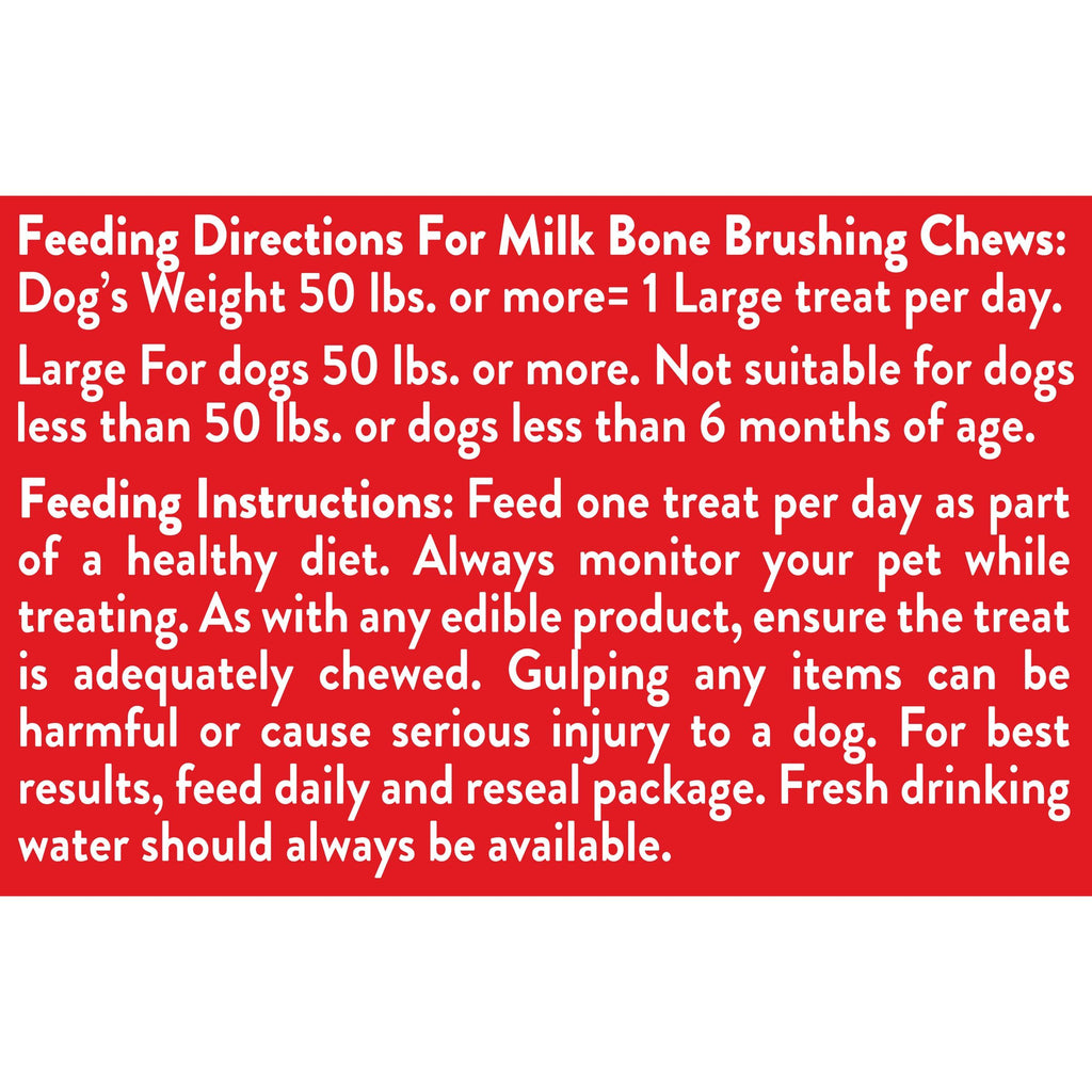 Milk-Bone Brushing Chews, Small/Medium, Original Flavor, 35 Dental Treats