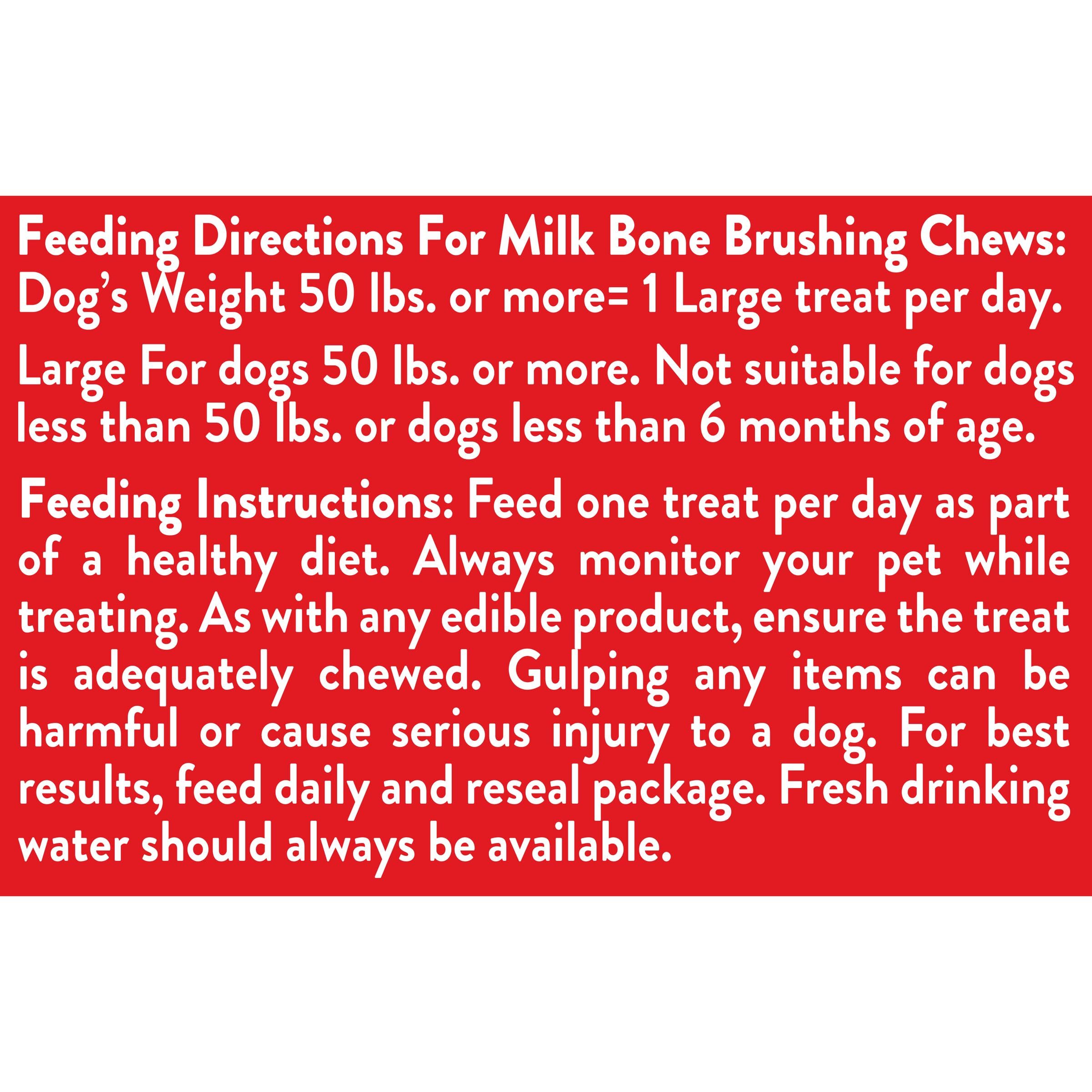 Milk-Bone Brushing Chews, Small/Medium, Original Flavor, 35 Dental Treats