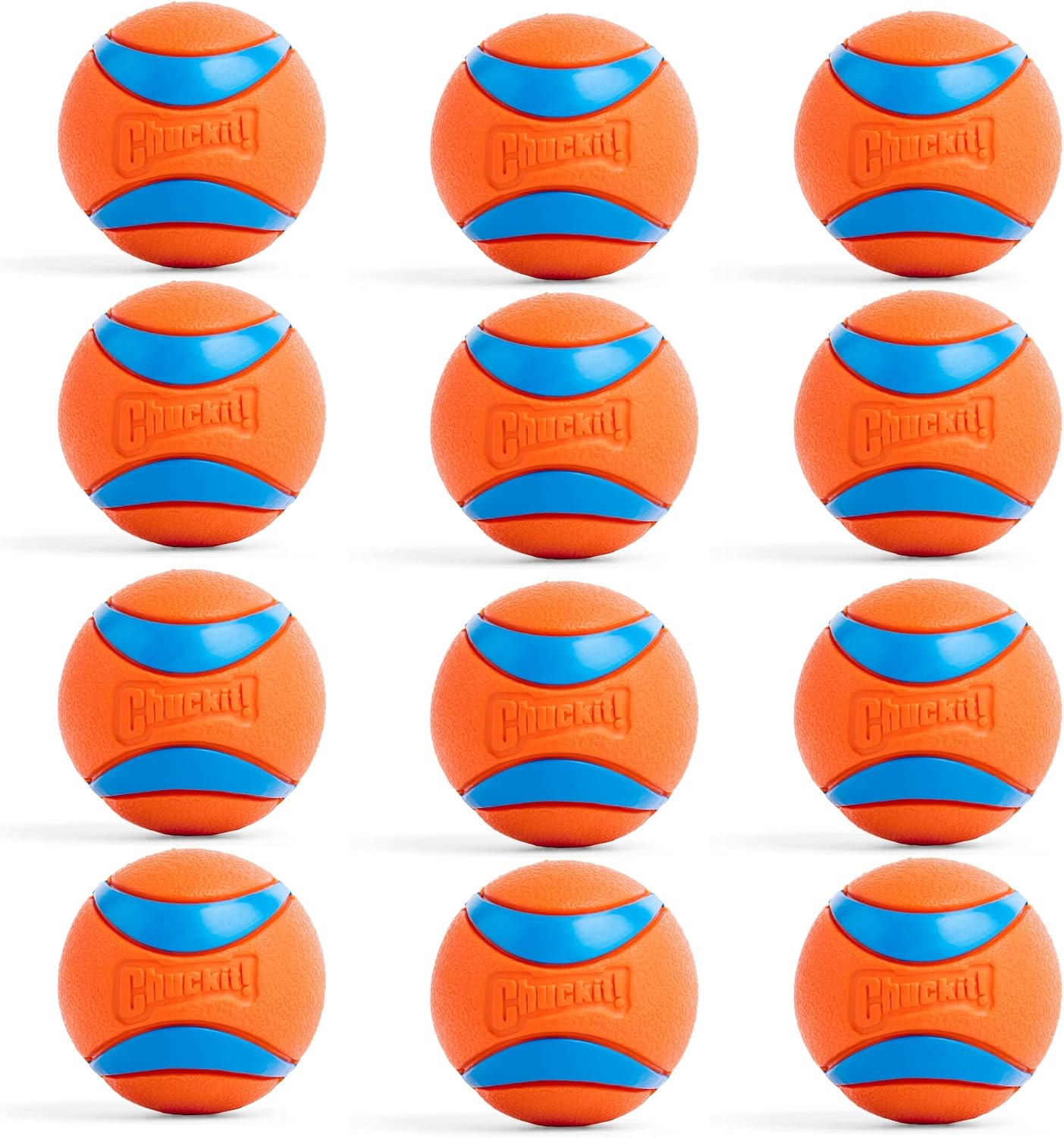 Chuckit! Ultra Ball Dog Toy, Durable Rubber, Medium 2.5-in, 2 Pack