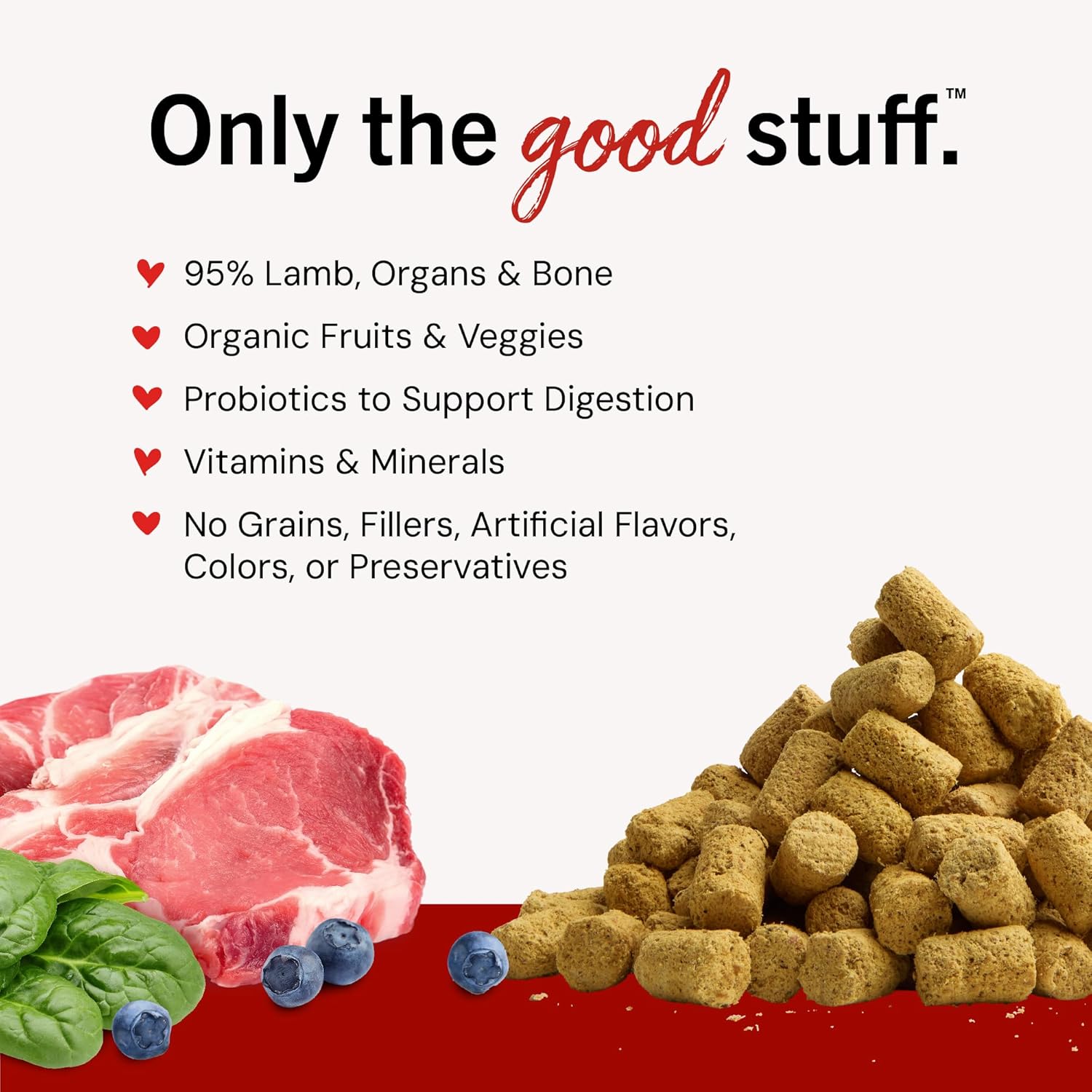 Stella & Chewy's Freeze-Dried Raw Beef Meal Mixers- Dog Food Topper and Mixer - Made with 95% Grass-Fed Beef, Organs & Bone - Perfect for Picky Eaters - Grain-Free - 7 oz