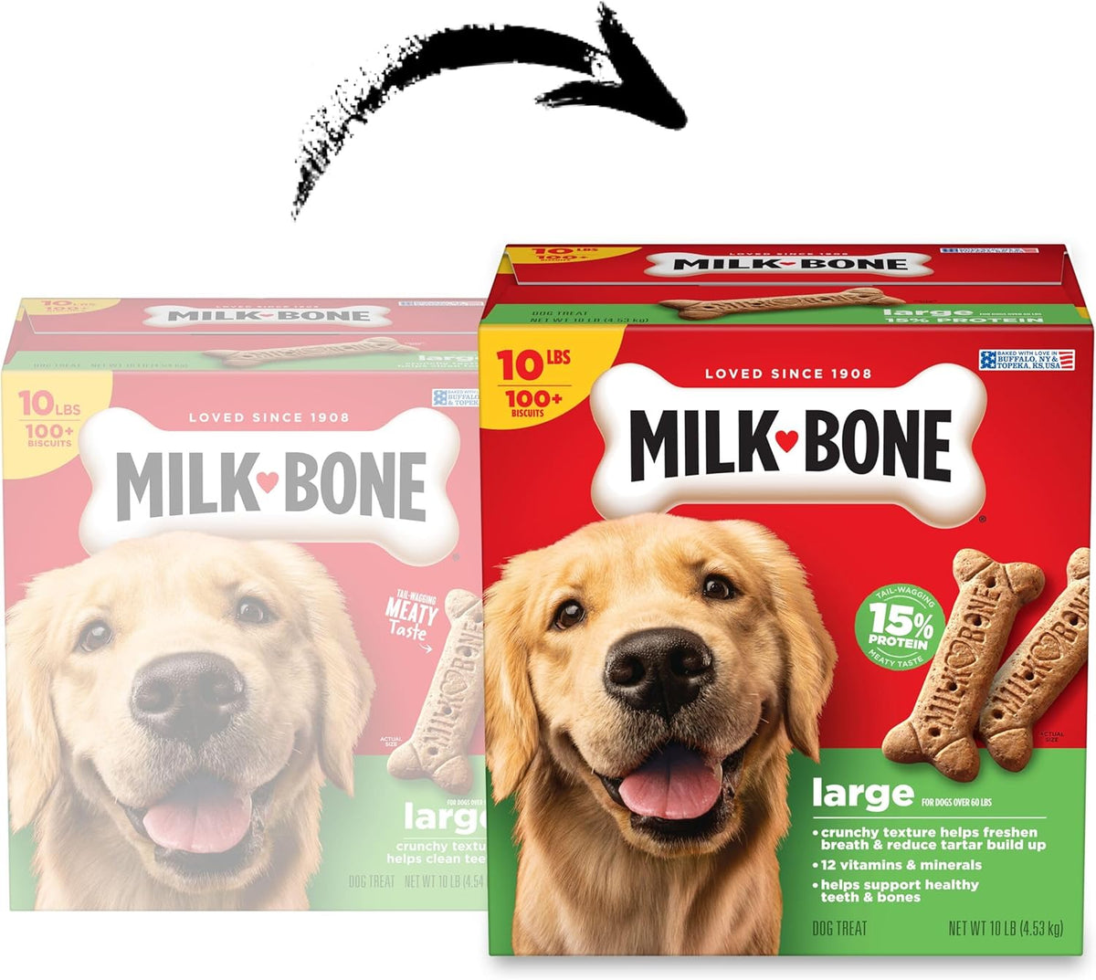 Milk-Bone Original Medium Dog Biscuits, 10 lb Box