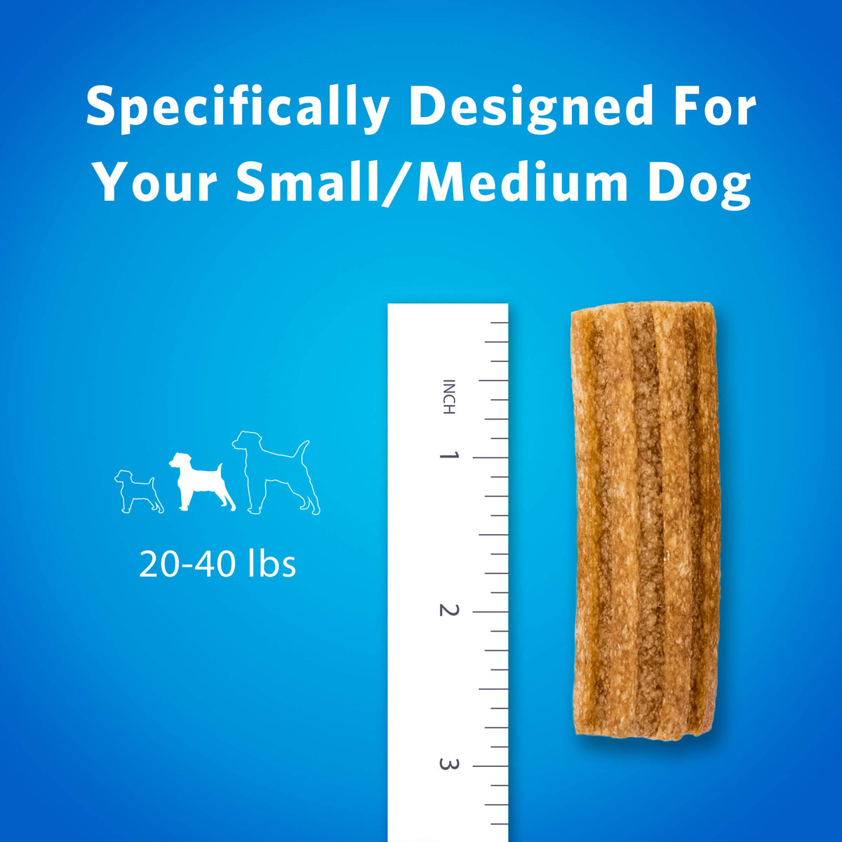 Dentalife Purina Daily Oral Care Dental Dog Treats for Large Dogs, 30 ct