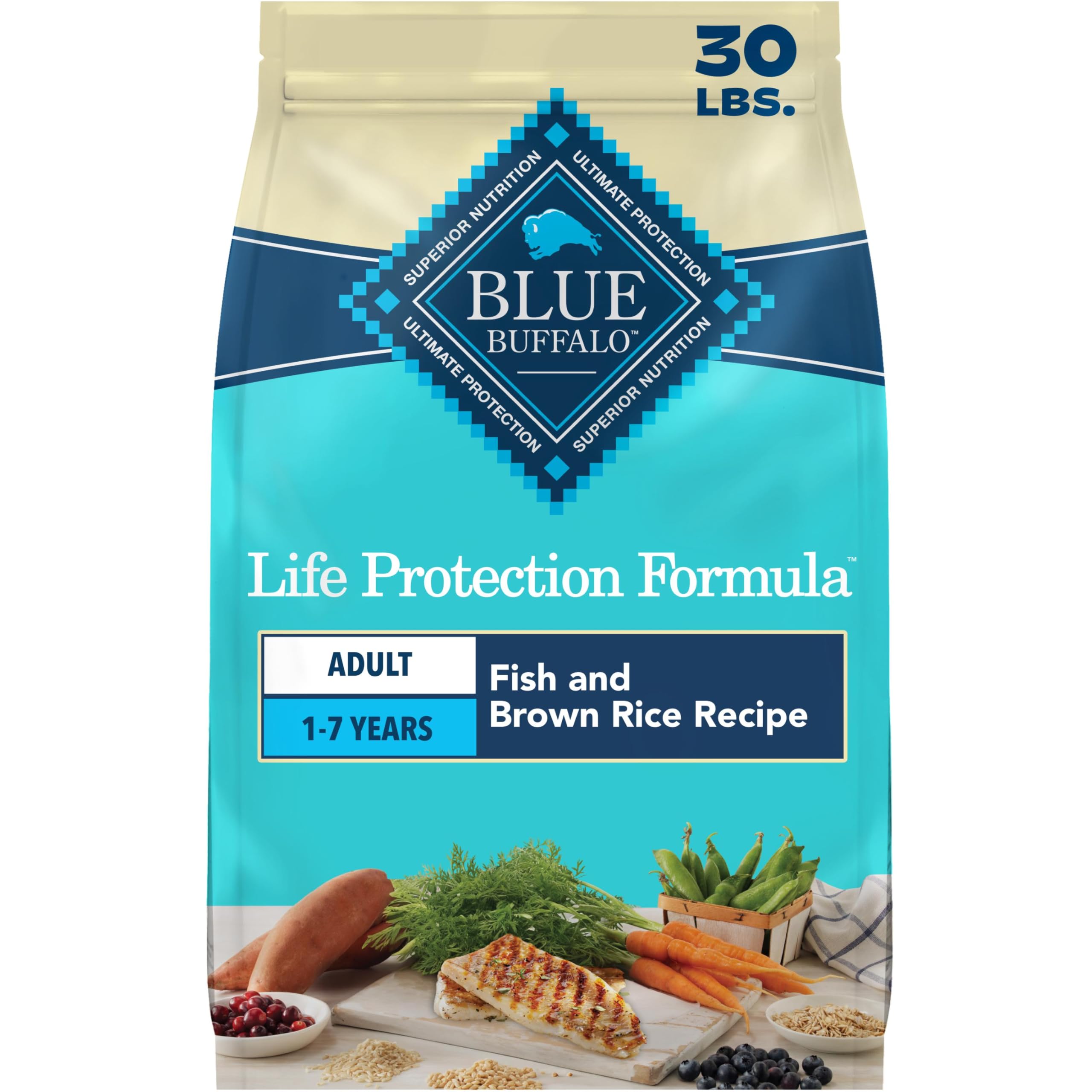 Blue Buffalo Life Protection Formula Chicken Adult Dry Dog Food, 5 lb