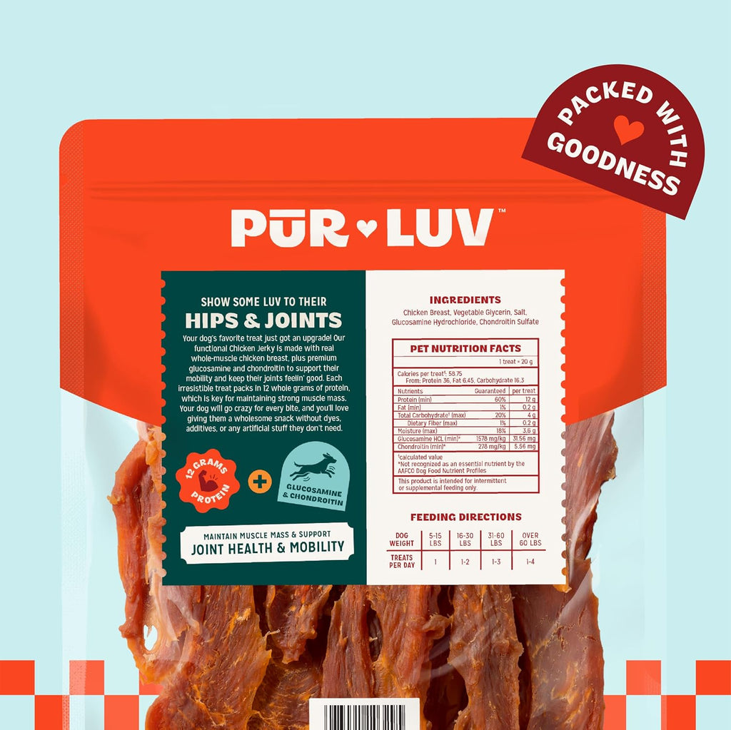 Pur Luv Dog Treats, K9 Kabobs Made with Real Chicken, Duck, and Sweet Potato, 12 Ounces, Dog Snacks, Healthy, Easily Digestible, Long-Lasting, High Protein Treat, Satisfies Urge to Chew