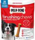 Milk-Bone Brushing Chews, Small/Medium, Original Flavor, 35 Dental Treats