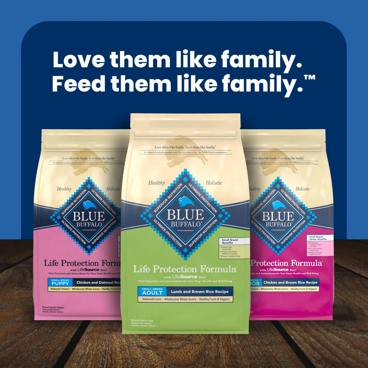 Blue Buffalo Life Protection Formula Chicken Small Breed Dry Dog Food, 5 lb