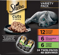 Sheba Perfect Portions Cuts Wet Cat Food, Multipack, 2.6 oz, 24 ct