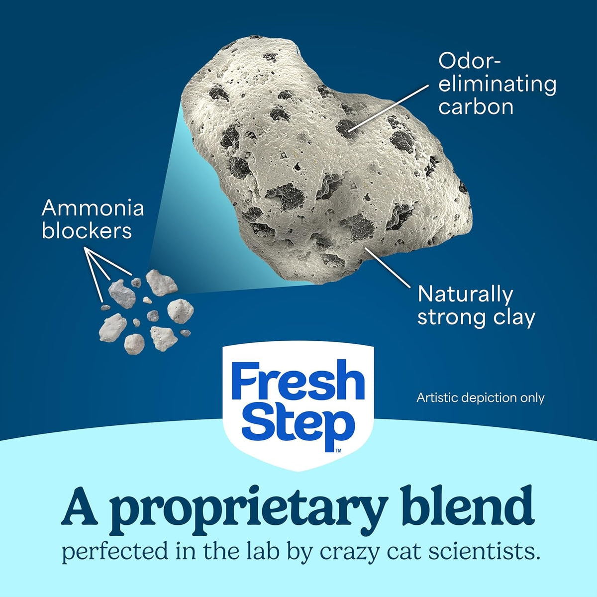 Fresh Step Advanced Heavy Duty Multi Cat Clumping Cat Litter, 17.5 lb.