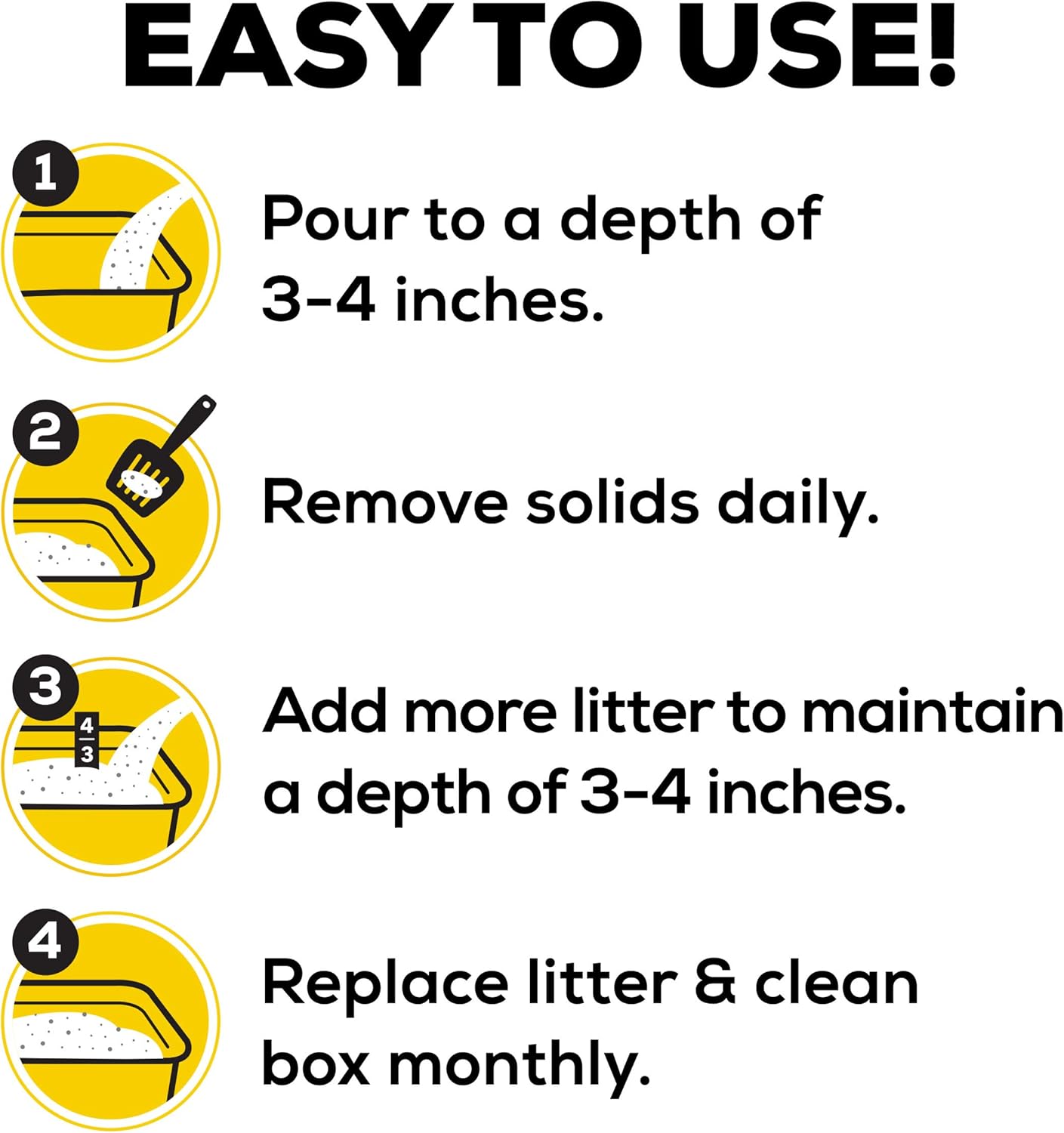 Purina Tidy Cats Free and Clean Unscented Clumping Cat Litter, 38 lb Box