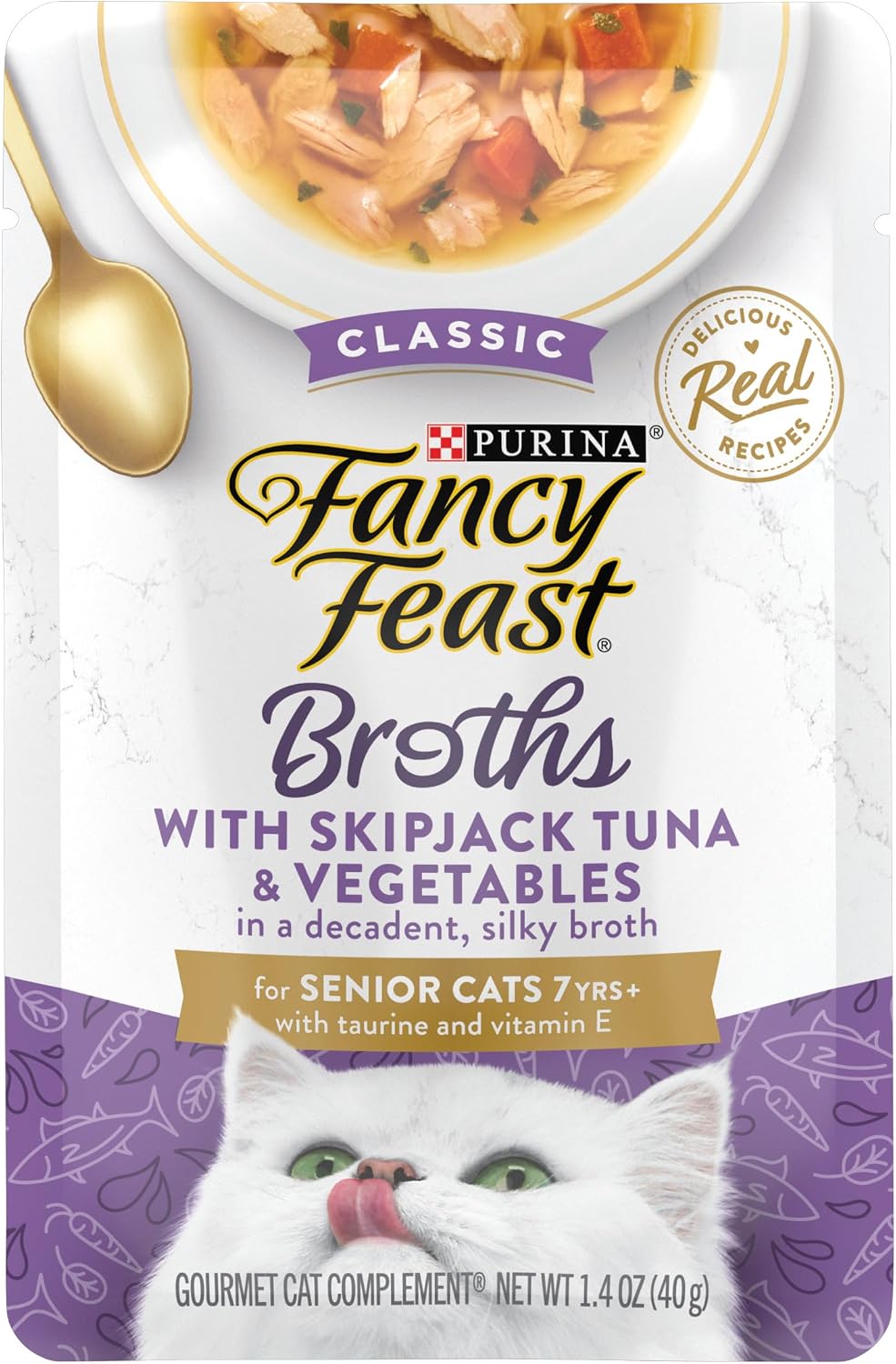 Purina Fancy Feast Gravy Lovers, Poultry & Beef Wet Cat Food, 3oz, 24-Pack