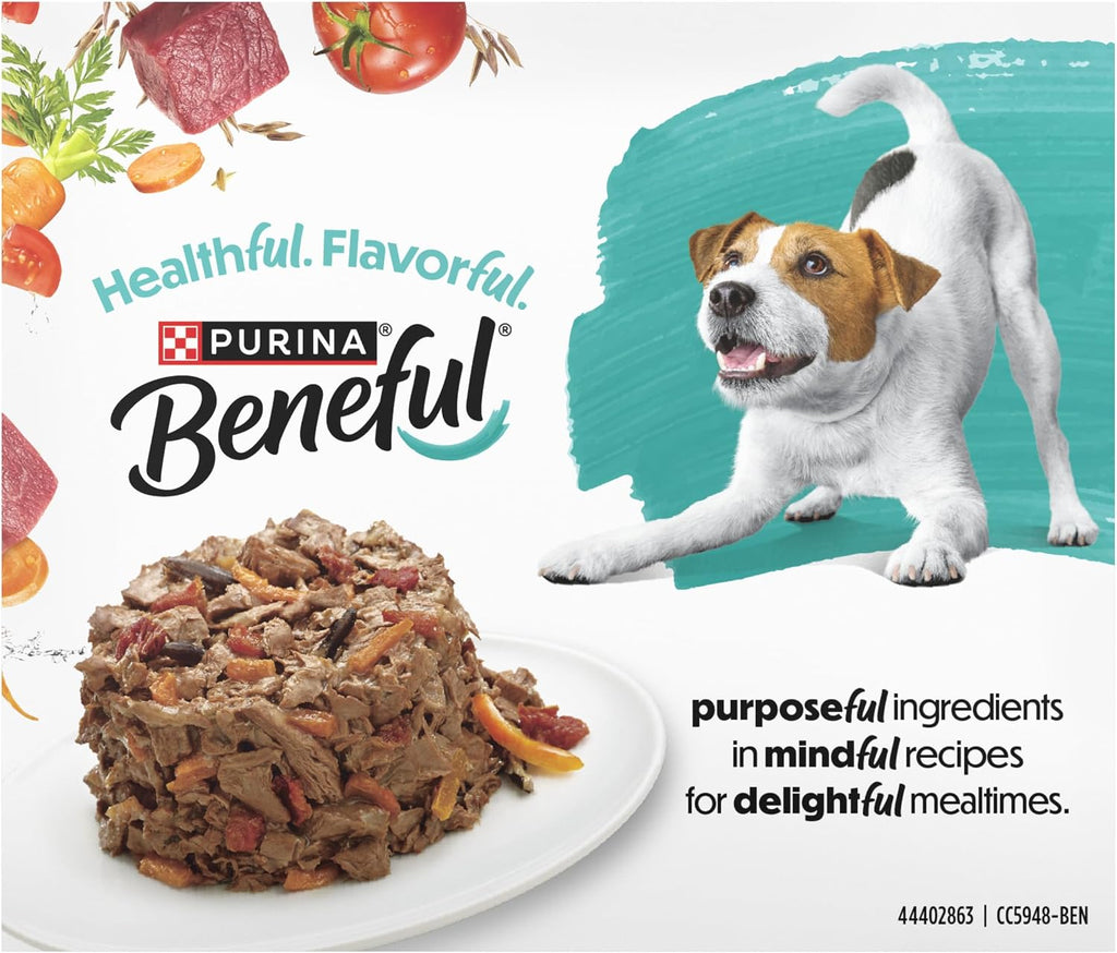 Purina Beneful Small Breed Wet Dog Food Variety Pack, (30) 3 oz Cans