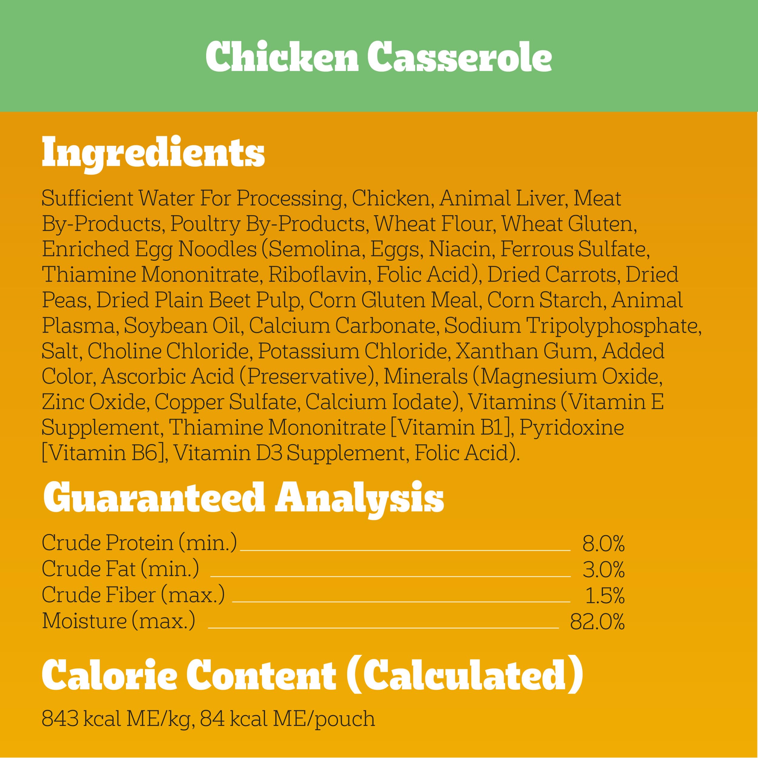 Pedigree Choice Cuts Wet Dog Food Pouch, Protein Variety, 3.5 oz, 30 Count