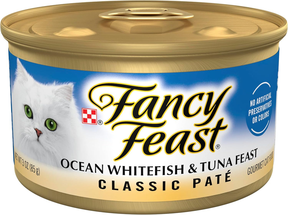Purina Fancy Feast Gravy Lovers, Poultry & Beef Wet Cat Food, 3oz, 24-Pack