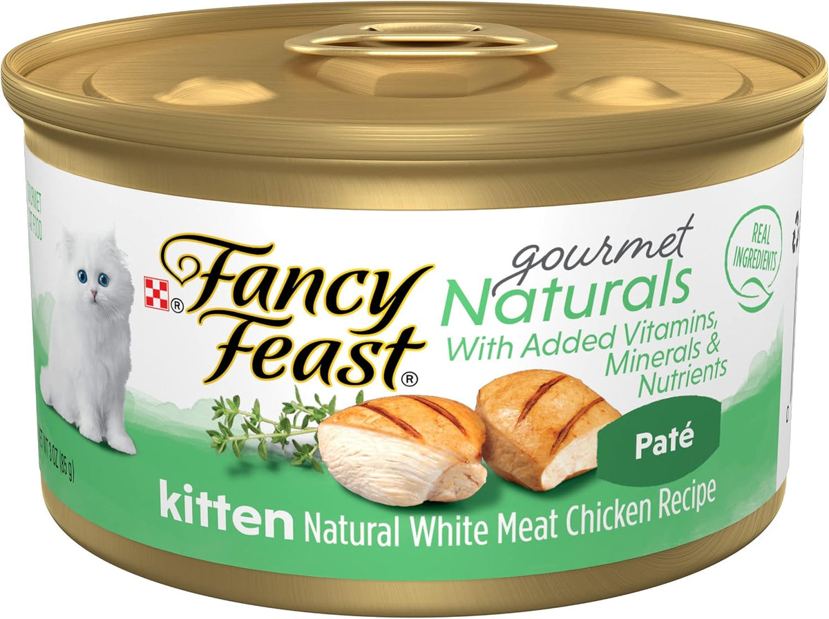 Purina Fancy Feast Gravy Lovers, Poultry & Beef Wet Cat Food, 3oz, 24-Pack