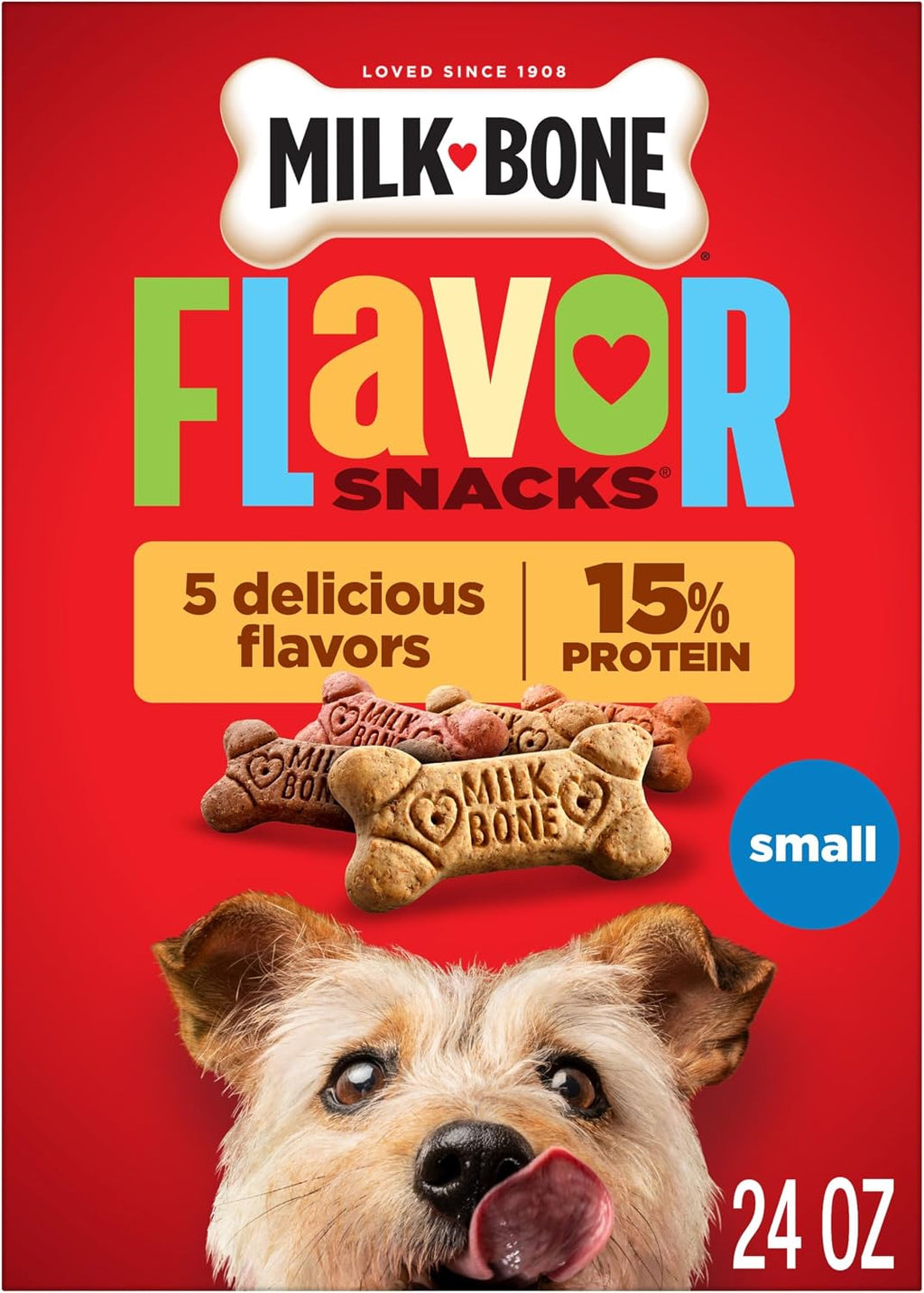 Milk-Bone Flavor Snacks Mini’s Dog Treats, 36 Oz.