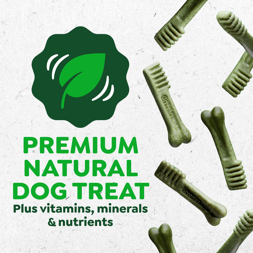 Greenies Large Natural Dental Dog Treats, Original Flavor, 17 Count