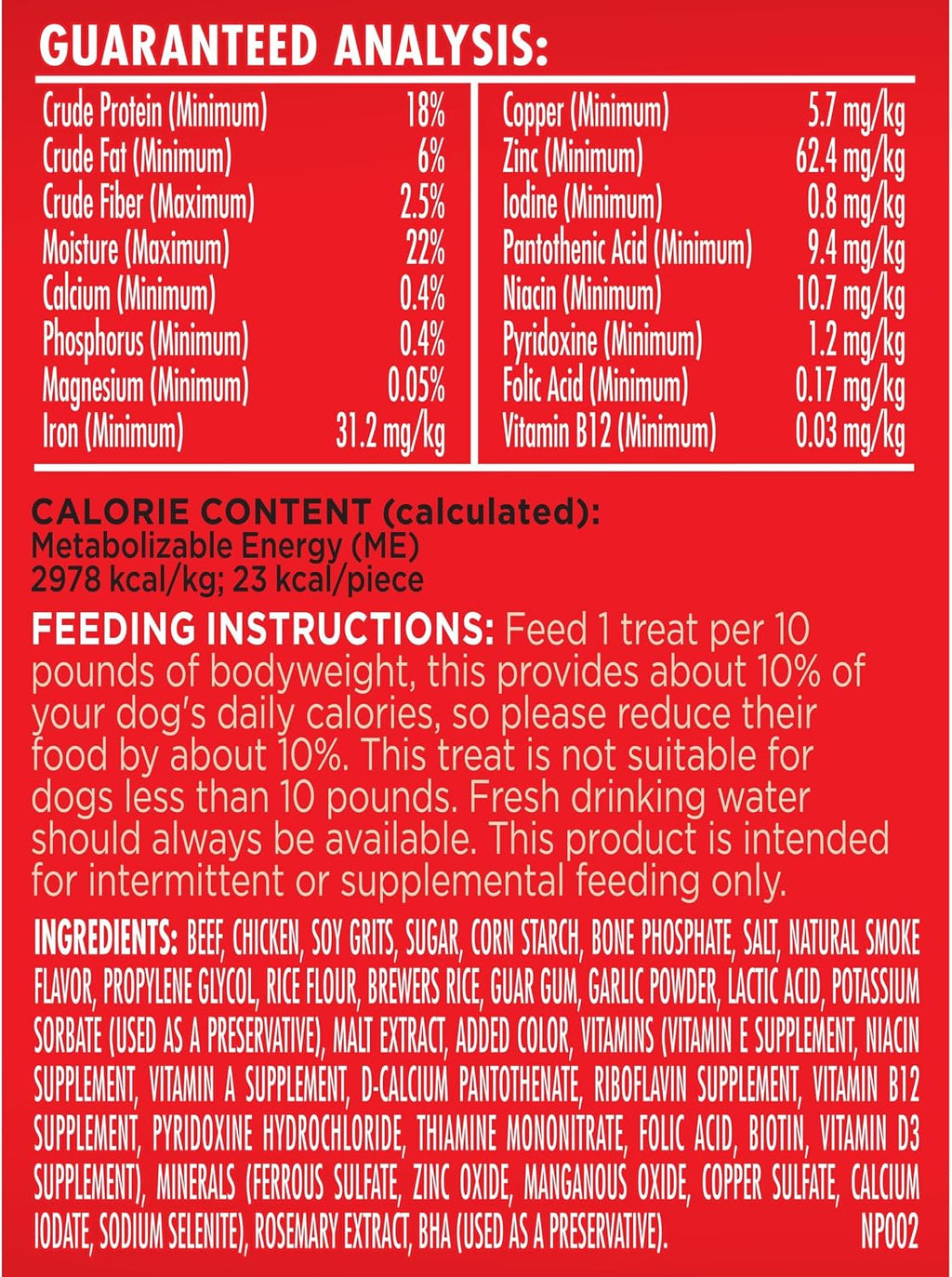 Milk-Bone Soft & Chewy Dog Treats, 25 Oz. Canister