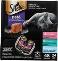 Sheba Perfect Portions Pate Wet Cat Food, Seafood Variety, 2.6 oz, 24 ct