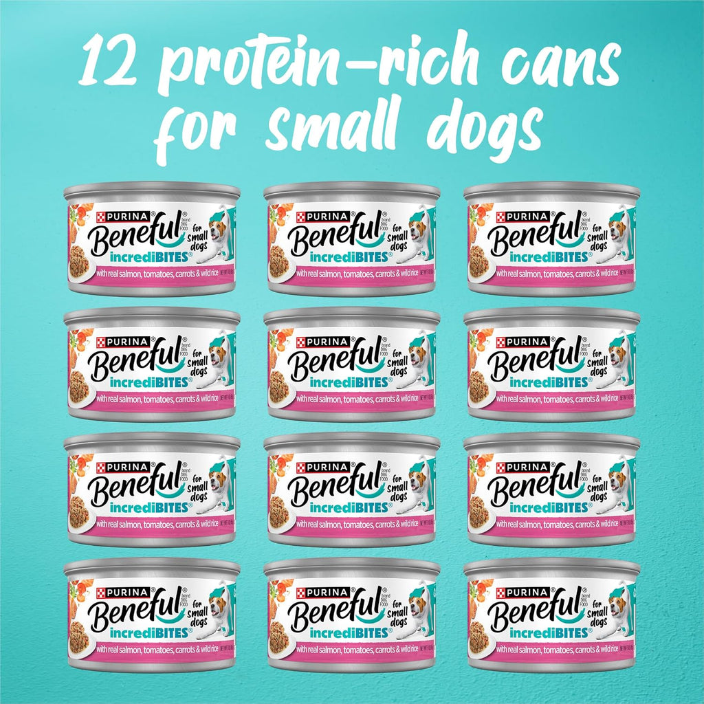 Purina Beneful Small Breed Wet Dog Food Variety Pack, (30) 3 oz Cans