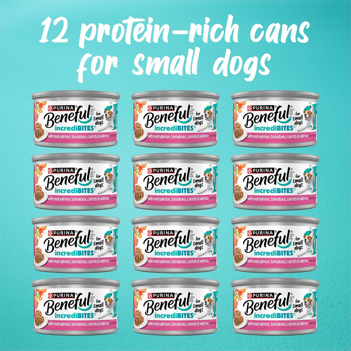 Purina Beneful Small Breed Wet Dog Food Variety Pack, (30) 3 oz Cans
