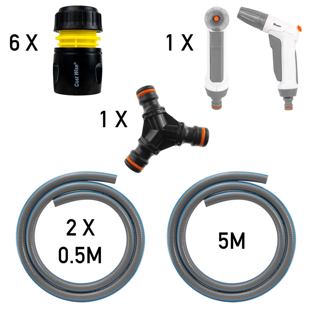 Dog Shower Mix Hot Cold Water Grey Multi Function Sprayer Dog Washing Shower Kit