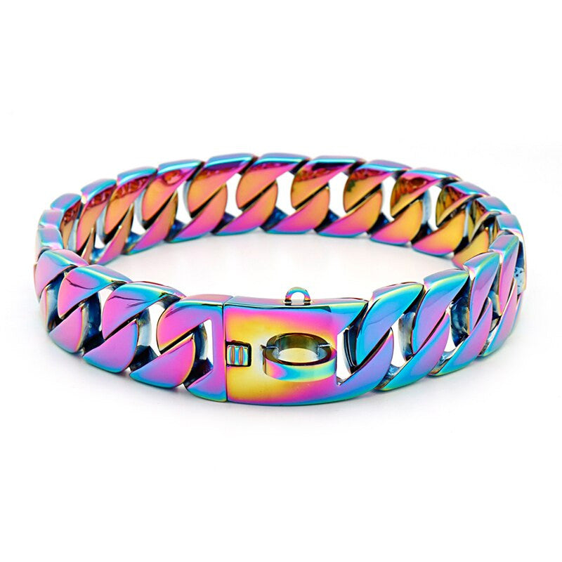 Cuban Chain Dogs Collar