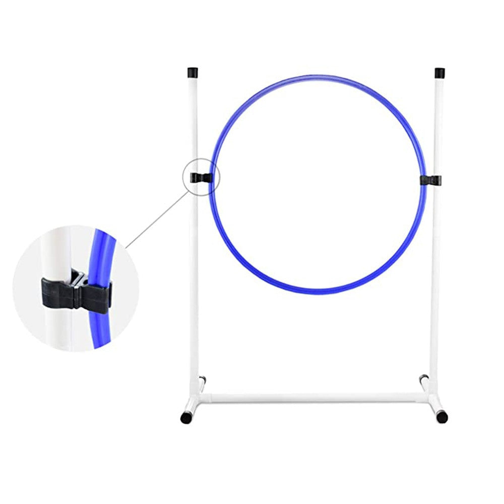 Dog Training Jumping Ring Jumping Pole Wrap Agility Training Kit