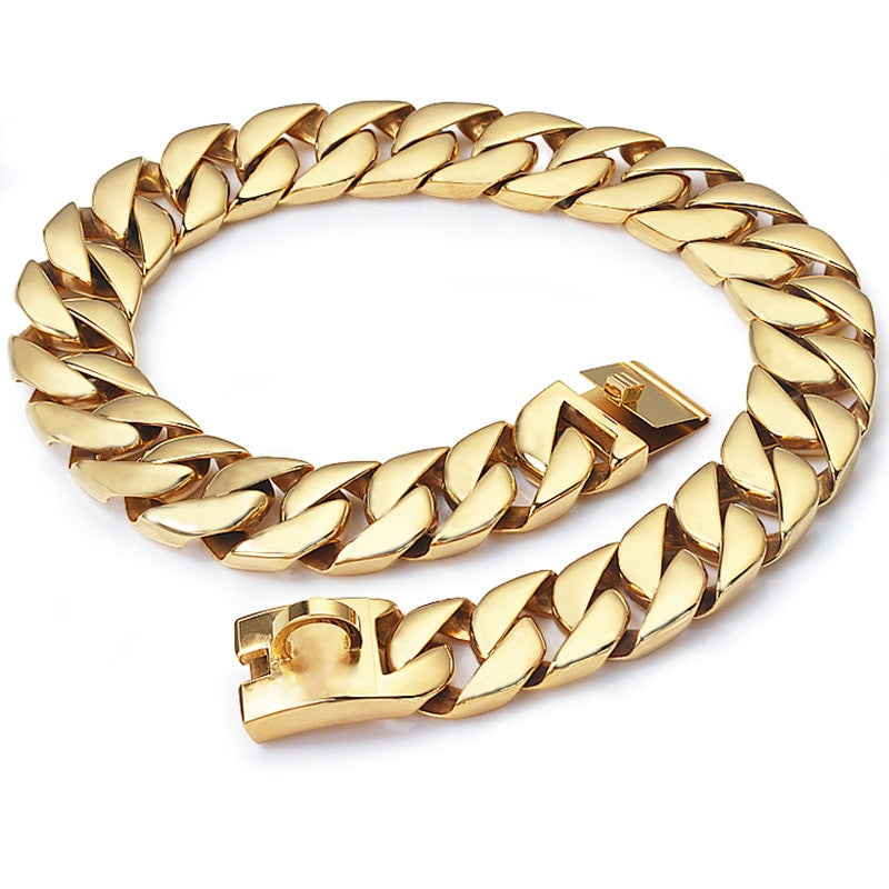 Cuban Chain Dogs Collar