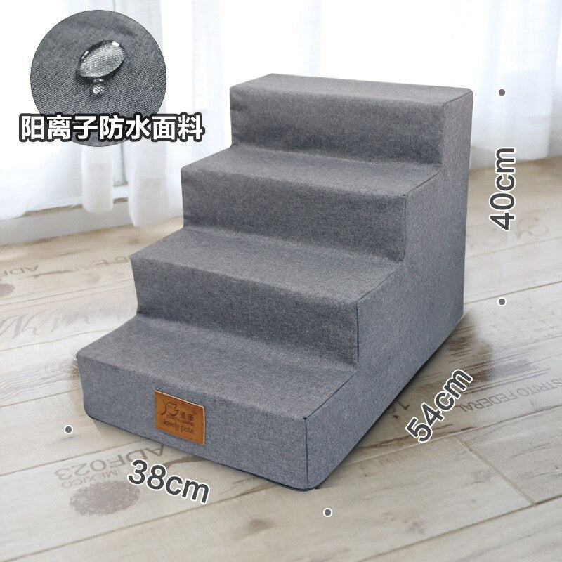 Four-story pet stairs dog agility equipment