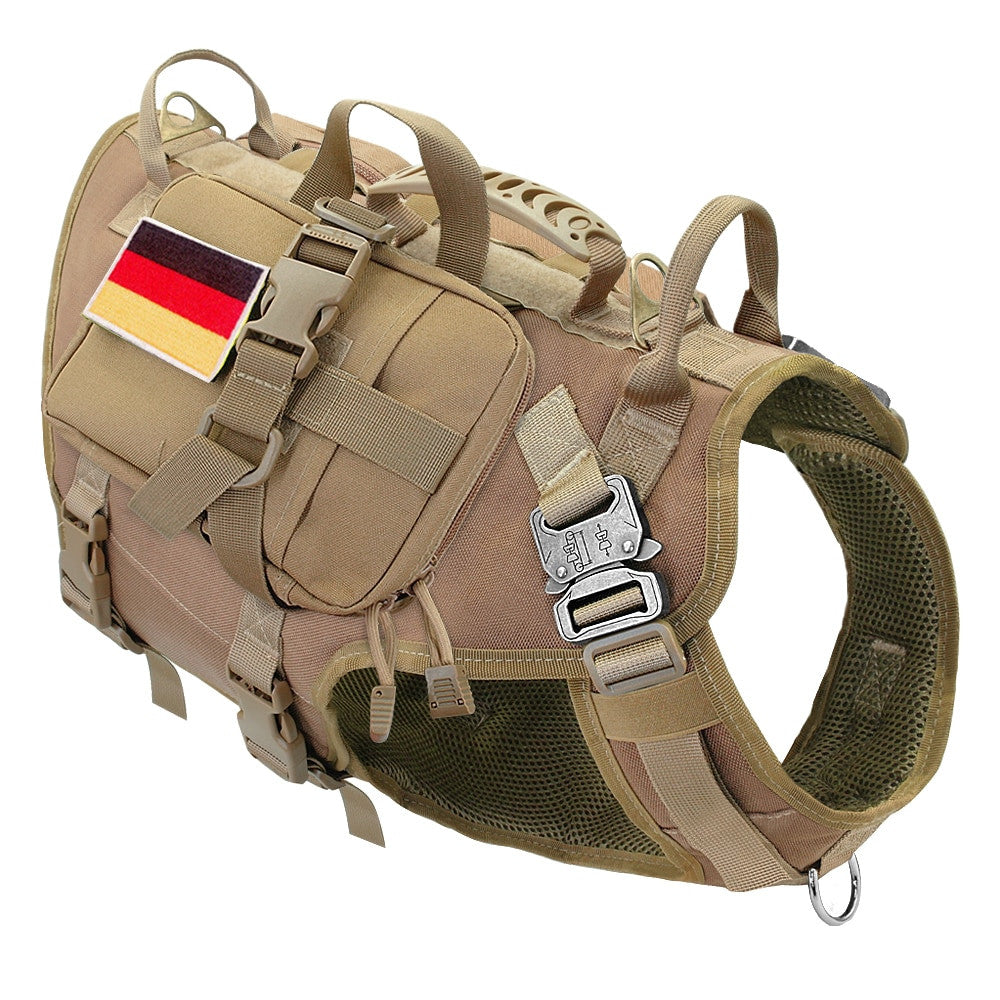 Tactical Dog Harness Military No Pull Pet Harness Vest