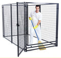 High Quality Large Galvanized Outdoor Dog Kennel/Metal Dog Run Cage