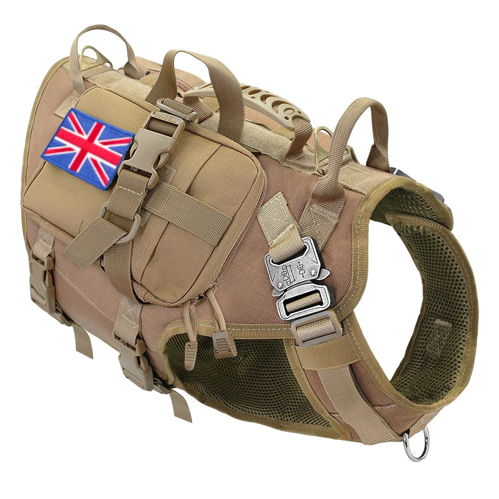Tactical Dog Harness Military No Pull Pet Harness Vest