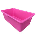 Pink Dog Bath with Drain Valve (Black) BSP Thread Fitting DIY Workshop Accessory